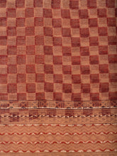 Load image into Gallery viewer, Natural Dye Block Print Silk Sari