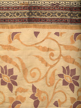 Load image into Gallery viewer, Natural Dye Block Print Uppada Silk Sari