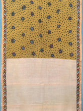 Load image into Gallery viewer, Natural Dye Hand-Painted Kalamkari Cotton Sari