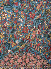 Load image into Gallery viewer, Natural Dye Hand-Painted Kalamkari Silk Sari