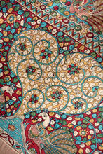 Load image into Gallery viewer, Natural Dye Hand-Painted Kalamkari Cotton Sari - Creative Bee