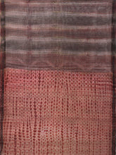 Load image into Gallery viewer, Natural Dye Shibori Silk Sari