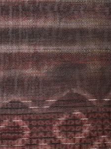 Natural Dye Shibori Silk Sari
