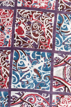 Load image into Gallery viewer, Natural Dye Block Print Silk Stole - Creative Bee