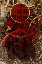Load image into Gallery viewer, Natural Dye Shibori Filature Silk Stole - Creative Bee
