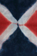 Load image into Gallery viewer, Natural Dye Shibori Cotton x Silk Stole - Creative Bee