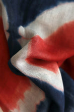 Load image into Gallery viewer, Natural Dye Shibori Cotton x Silk Stole - Creative Bee