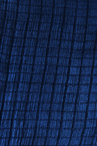 Natural Indigo Signature Weave Silk Stole